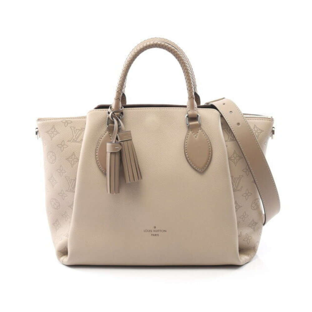 Louis Vuitton Haumea Mahina Galle handbag leather beige